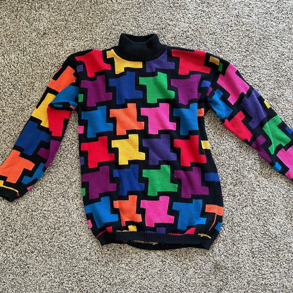 Thrifted Turtleneck Sweater